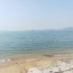 류궁다오에서 바라본 웨이하이만 바다 풍경